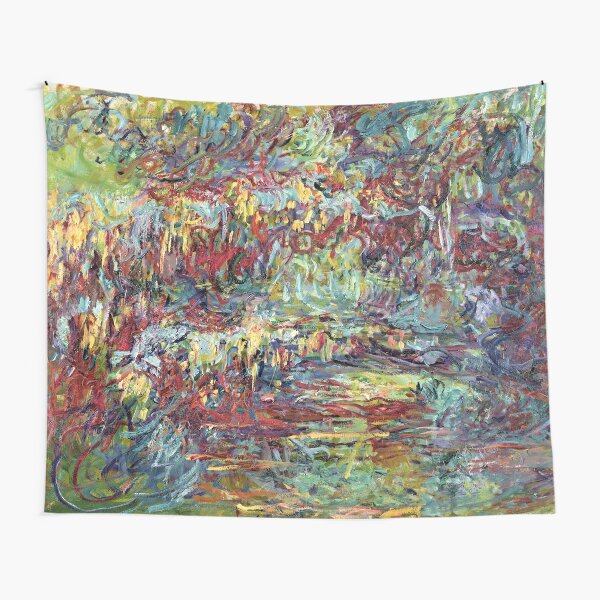 Claude Monet - Tulip Field In Holland Tapestry for Sale by DevineDesignz