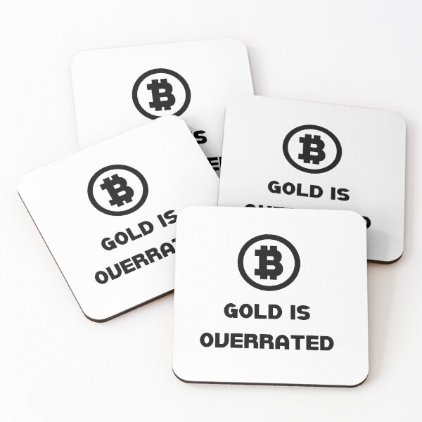 Item preview, Gold is overrated - Bitcoin - cyptocurrancy designed and sold by Directors Kat.