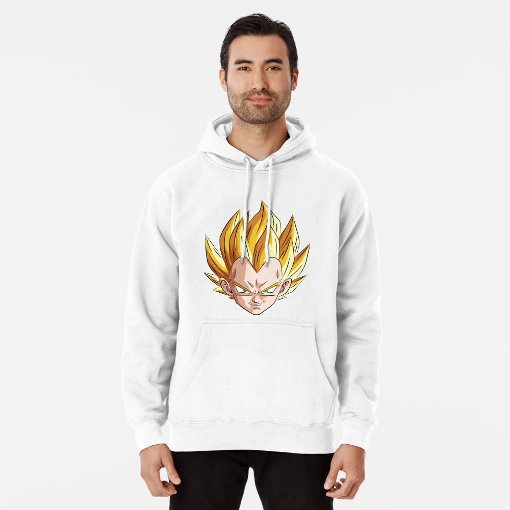 Vegeta Dragon Ball Z Character Face Pullover Hoodie for Sale by Moosman Redbubble