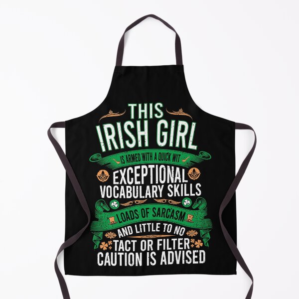 Item preview, Funny Irish Girl St Patrick's day lucky Day designed and sold by YAHIA-14.
