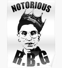 Notorious Rbg: Posters | Redbubble