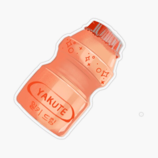 transparent 480ml plastic cute fruit yogurt