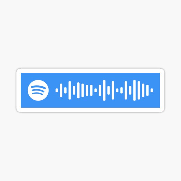 Tempted OST - Spotify Scan Code Sticker