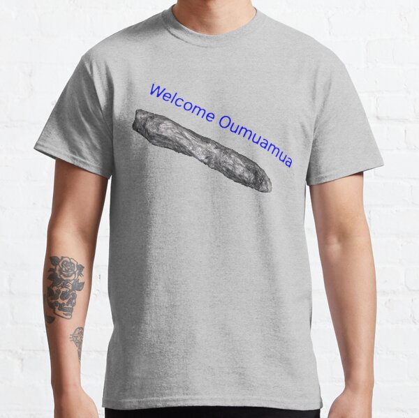 Oumuamua, space, space ship, alien, aliens, rock, space rock, Classic T-Shirt