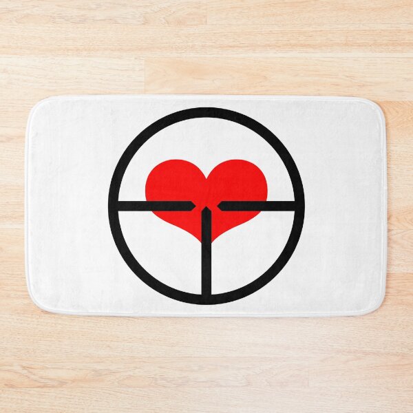 Item preview, heart ,  targeted at heart, reticule, viewfinder, target graphics, designed and sold by Danler.