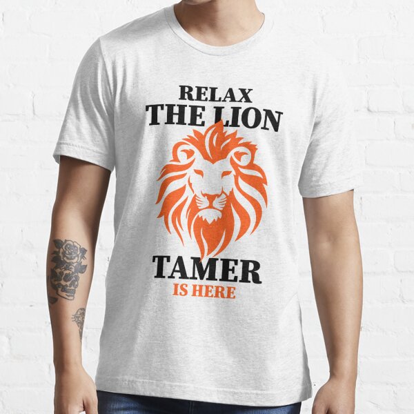 lion tamer t shirt