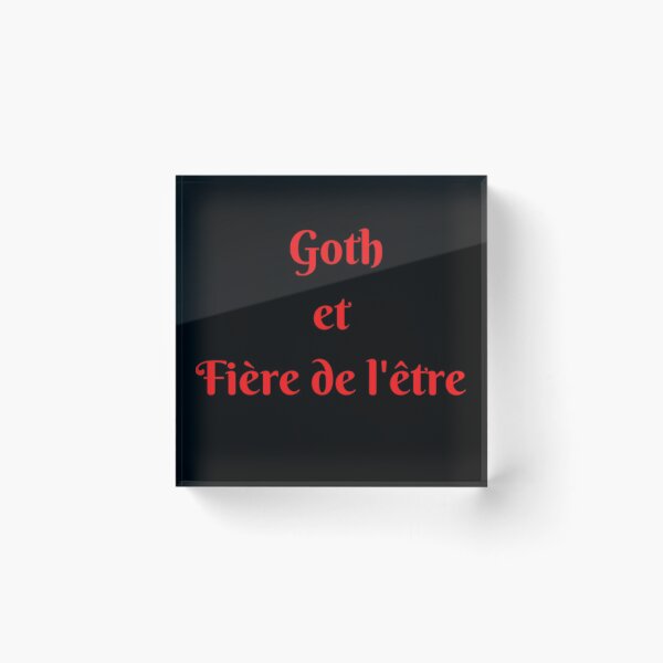 Artikelvorschau, Goth und stolz darauf entworfen und verkauft von LAntreNoir.