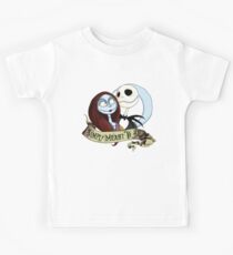 Jake and Sally Nightmare Before Christmas Love Kids Tee