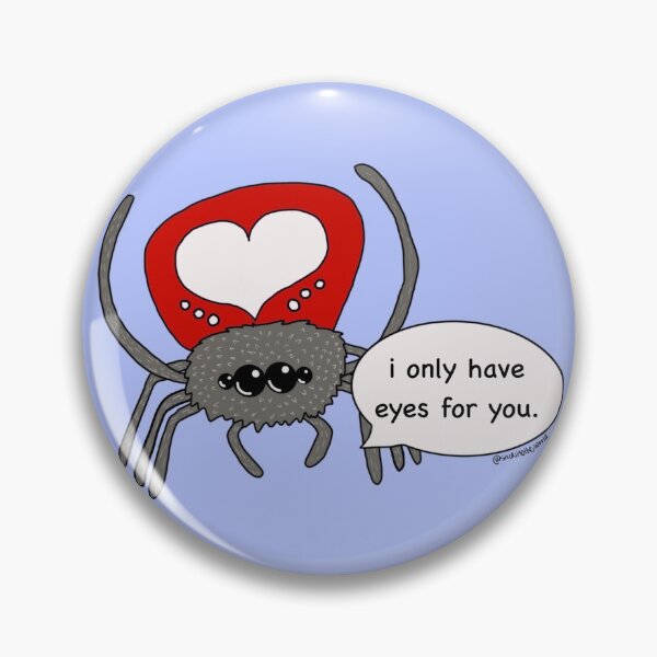 Item preview, Positivity Peacock Spider (Only Have Eyes For You) designed and sold by StickItToWorld.
