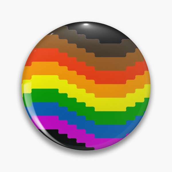 Item preview, Pixel Pride Flag (Rainbow) designed and sold by QueerShop.