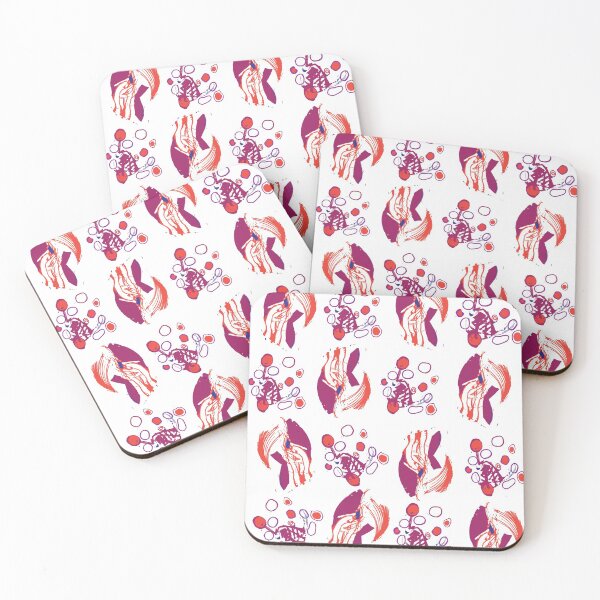 Item preview, Repeated ink pattern (digitized) designed and sold by LucindaWhiteman.