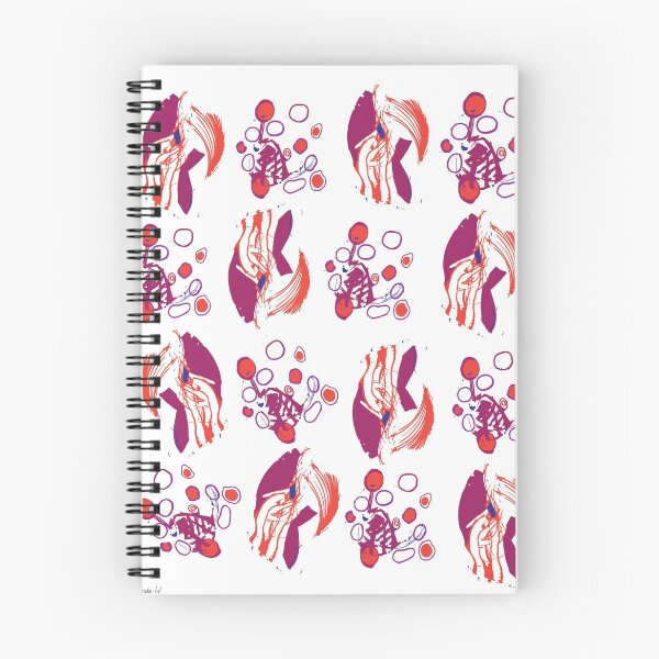 Item preview, Repeated ink pattern (digitized) designed and sold by LucindaWhiteman.