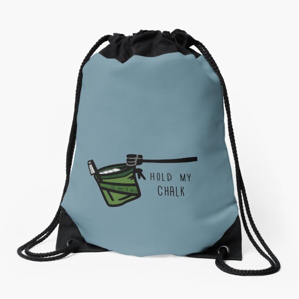 Item preview, Hold My Chalk 2.0 Illustration - GREEN - Small logo designed and sold by Foot Swap.
