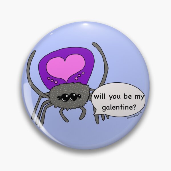 Item preview, Positivity Peacock Spider (Galentines) designed and sold by StickItToWorld.