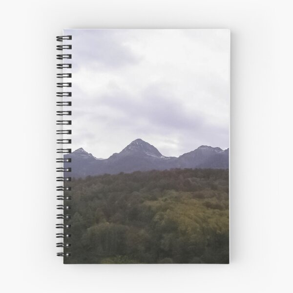 Item preview, landscape mountains and forest on the background of the evening sky designed and sold by nataliavavilina.