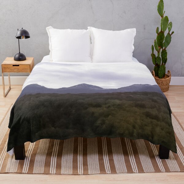 Item preview, landscape mountains and forest on the background of the evening sky designed and sold by nataliavavilina.