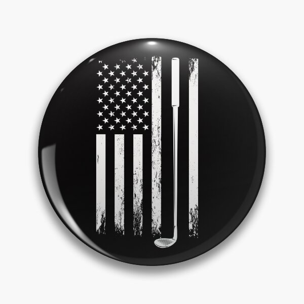 Item preview, GOLF CLUB USA FLAG GRUNGE designed and sold by sasigifts.