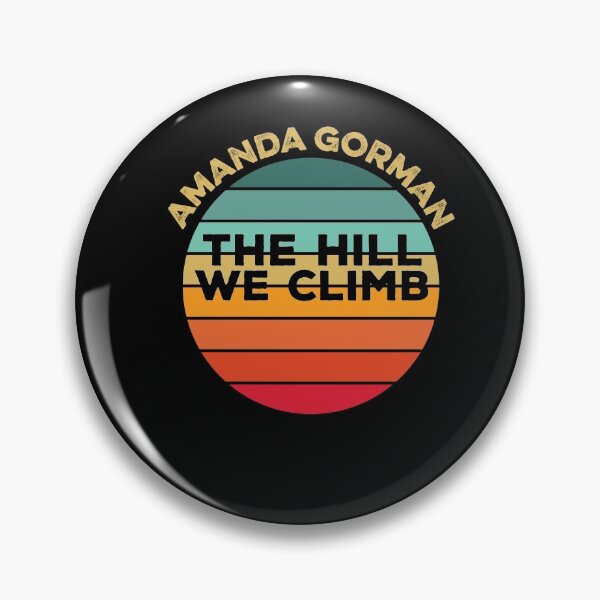 Item preview, Amanda Gorman The Hill We Climb Inauguration Poem Poet Poetry January 20 2021 designed and sold by gkao.