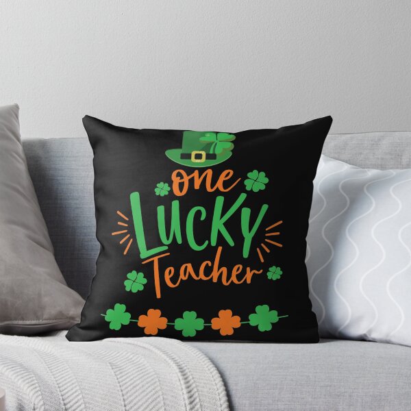 Item preview, One Lucky Teacher, Saint Patrick Day designed and sold by zeg-shop.