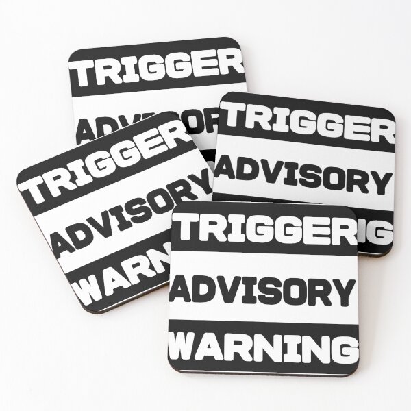 Item preview, Triggered Advisory Warning designed and sold by hashnan21.