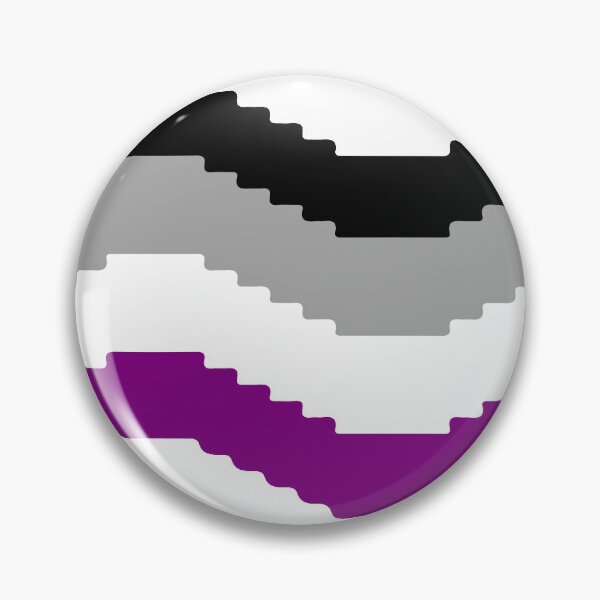 Item preview, Pixel Pride Flag (Asexual) designed and sold by QueerShop.