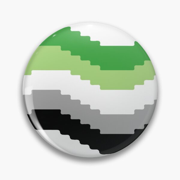 Item preview, Pixel Pride Flag (Aeromantic) designed and sold by QueerShop.