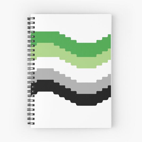 Item preview, Pixel Pride Flag (Aeromantic) designed and sold by QueerShop.