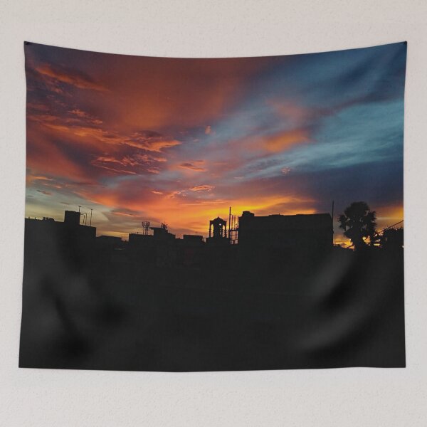 Item preview, Cloudedsunset Silhouette designed and sold by Santanu1990.