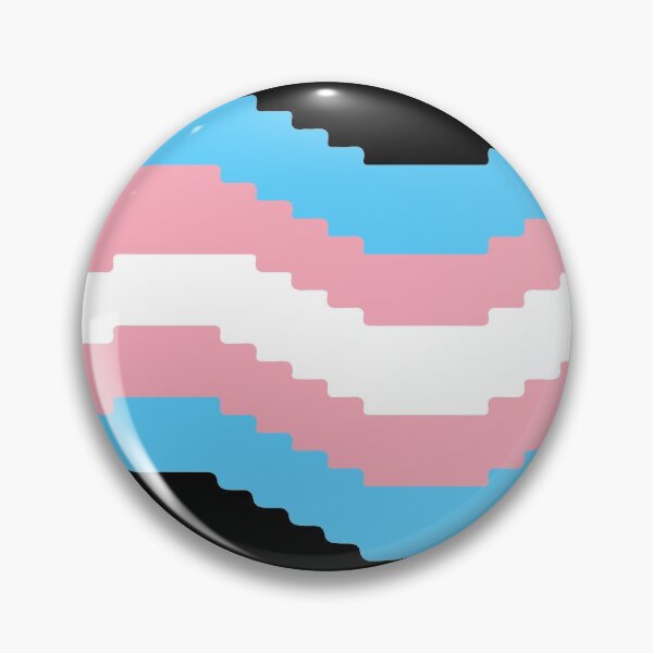 Item preview, Pixel Pride Flag (Transgender) designed and sold by QueerShop.