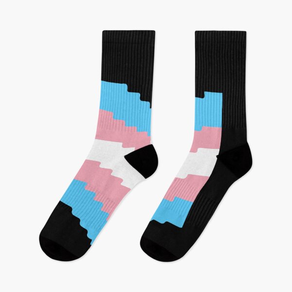 Item preview, Pixel Pride Flag (Transgender) designed and sold by QueerShop.