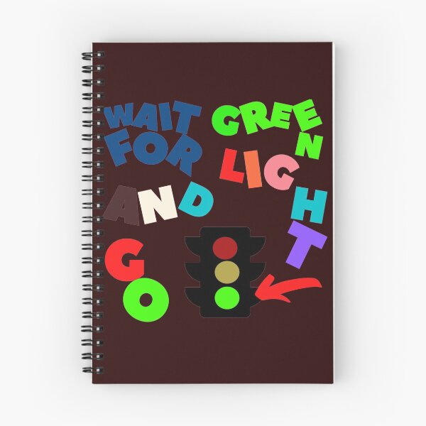 Item preview, Traffic lights,Wait for green light and go,Safety,Road Signs,Warning designed and sold by Sensihoriverse.