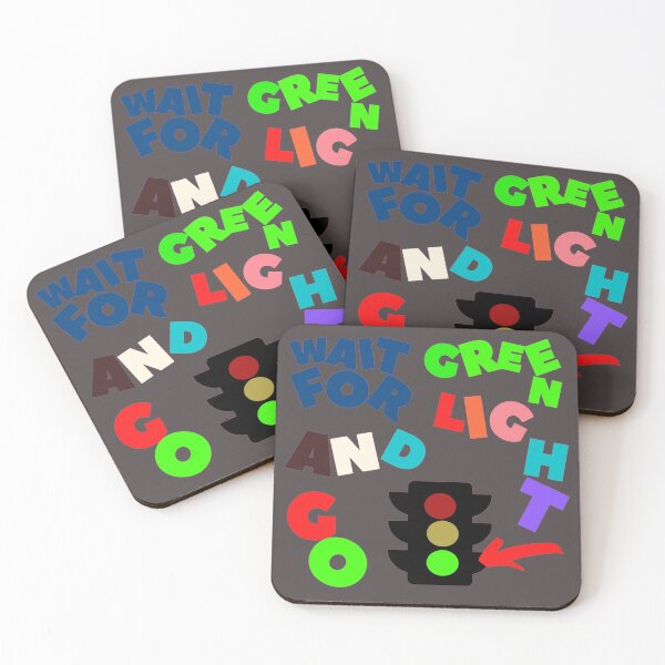 Item preview, Traffic lights,Wait for green light and go,Safety,Road Signs,Warning designed and sold by Sensihoriverse.