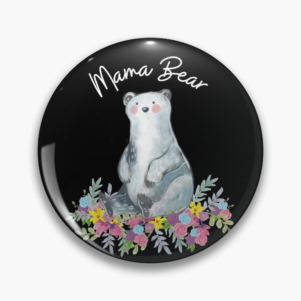 Item preview, Mothers Day Floral Mama Bear designed and sold by EscapismDesigns.