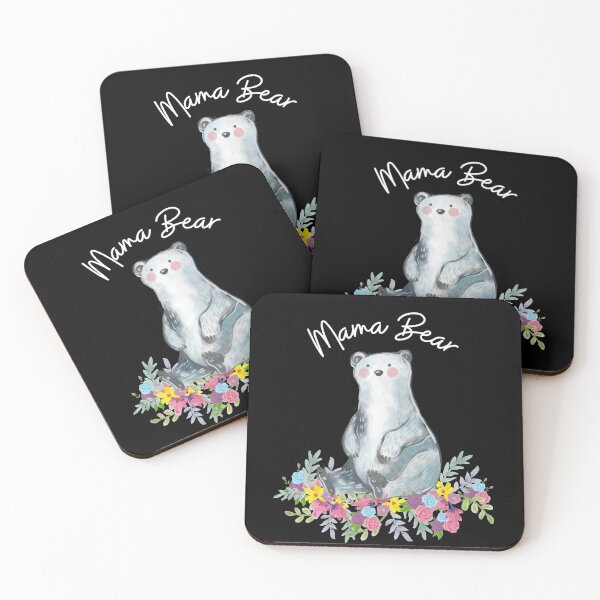 Item preview, Mothers Day Floral Mama Bear designed and sold by EscapismDesigns.