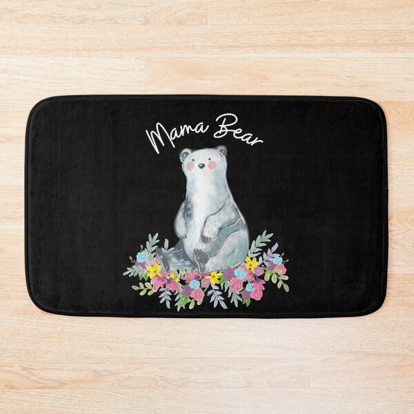 Item preview, Mothers Day Floral Mama Bear designed and sold by EscapismDesigns.