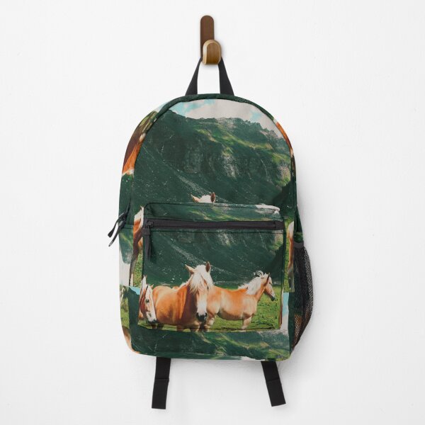 Item preview, Horses in the Mountains - green  designed and sold by WalderDesign.
