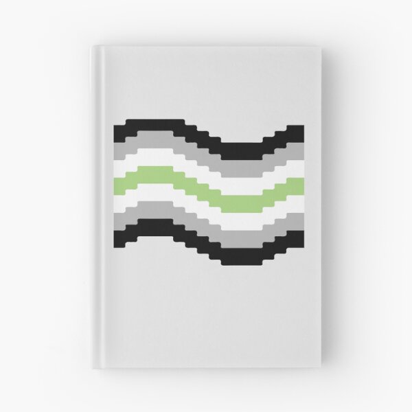 Item preview, Pixel Pride Flag (Agender) designed and sold by QueerShop.