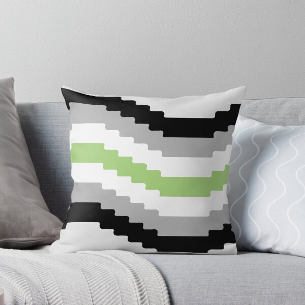 Item preview, Pixel Pride Flag (Agender) designed and sold by QueerShop.