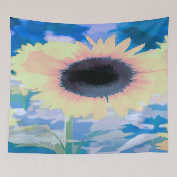 Item preview, Sunflower From The Blue Art designed and sold by Londonimages.