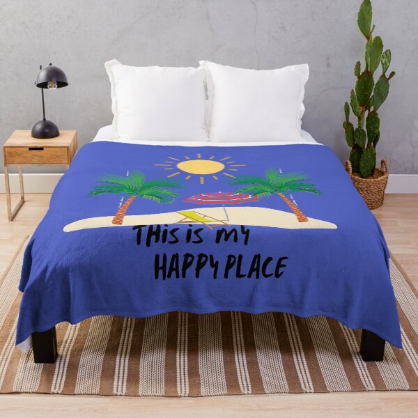 Item preview, The Beach is my Happy Place designed and sold by Lilaclown.