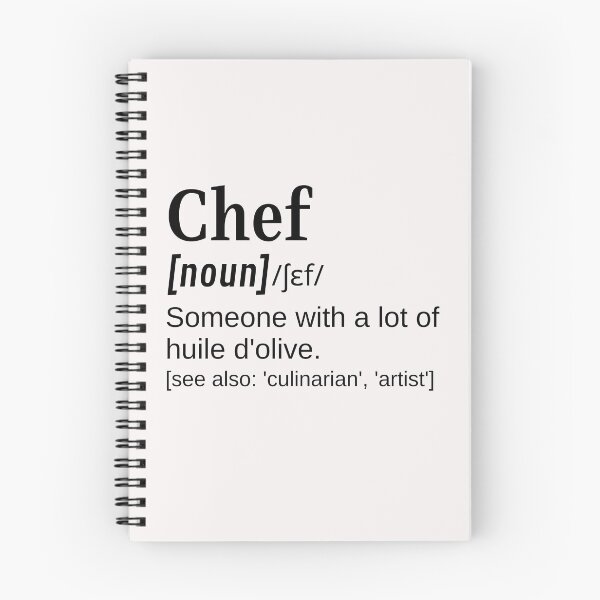Item preview, Funny Chef Definition Huile d'olive (Olive Oil) 'Joie de vivre' Gift for Cooks, Grillers and Foodies designed and sold by DefinitionX.