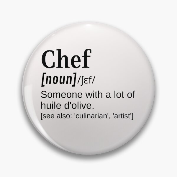 Item preview, Funny Chef Definition Huile d'olive (Olive Oil) 'Joie de vivre' Gift for Cooks, Grillers and Foodies designed and sold by DefinitionX.
