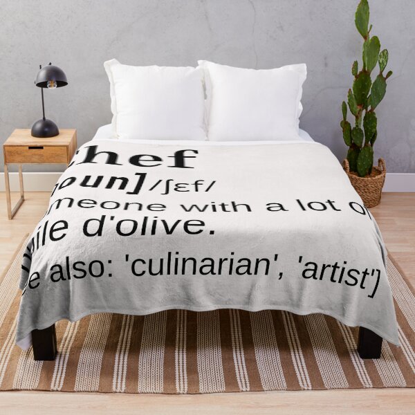 Item preview, Funny Chef Definition Huile d'olive (Olive Oil) 'Joie de vivre' Gift for Cooks, Grillers and Foodies designed and sold by DefinitionX.