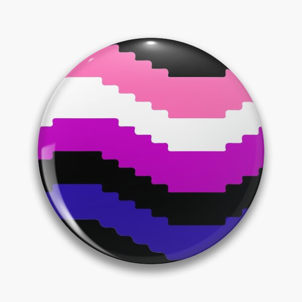 Item preview, Copy of Pixel Pride Flag (Genderfluid) designed and sold by QueerShop.