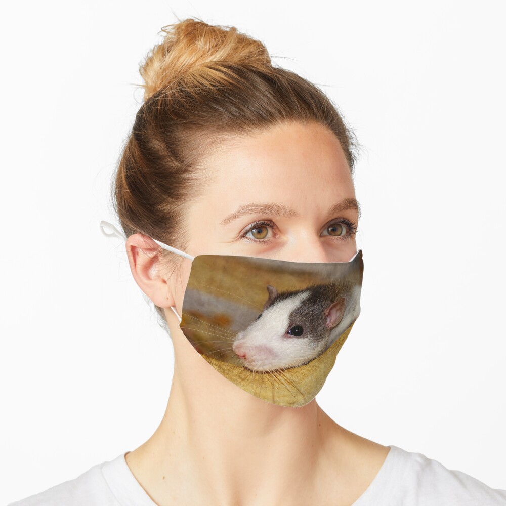 Cute Rat" Mask for by FrankieCat | Redbubble