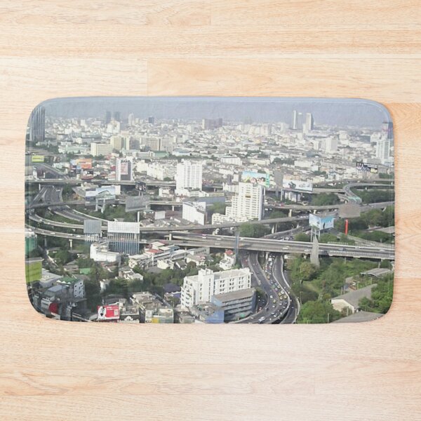 Item preview, the landscape is a big city with skyscrapers view from the height designed and sold by nataliavavilina.