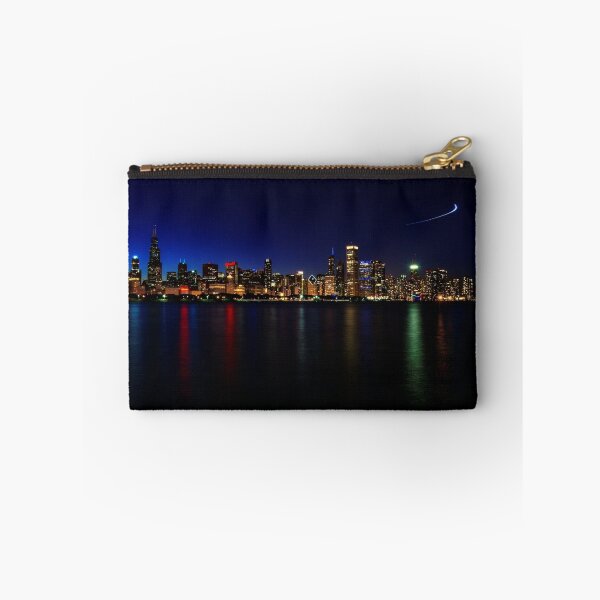 Item preview, Chicago Skyline at Night designed and sold by Zzenco.