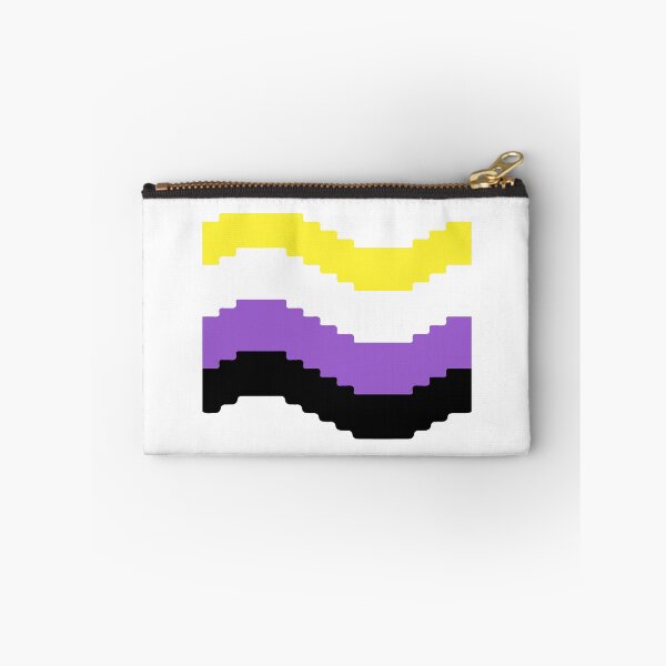 Item preview, Pixel Pride Flag (Nonbinary) designed and sold by QueerShop.