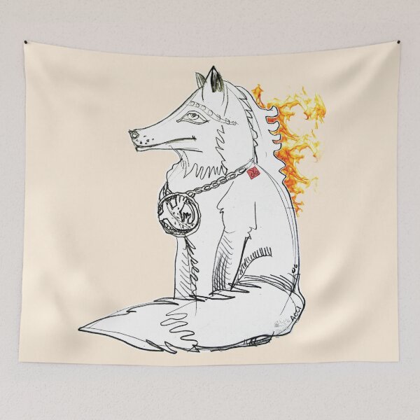 Item preview, Fox of Fire (Drawing by ACCI) designed and sold by VanyssaGraphics.