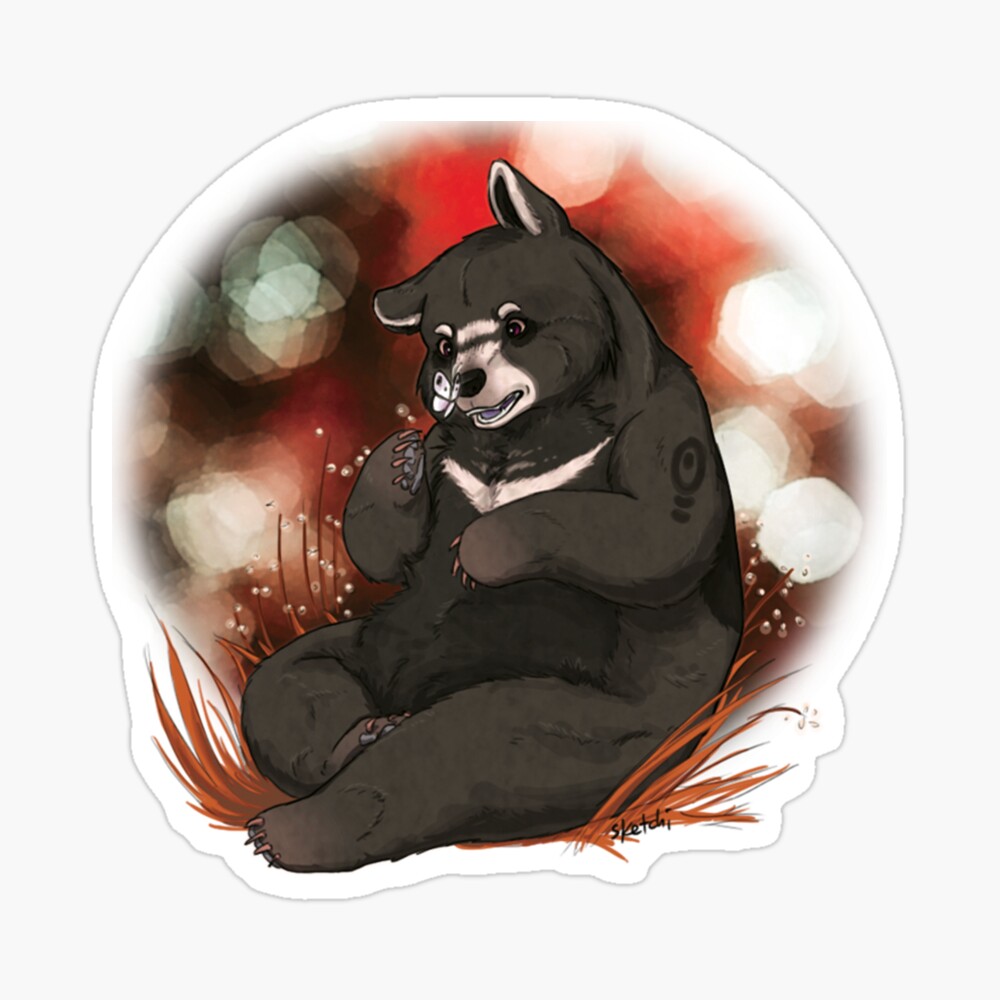 bear sticker bhalo stickers bear sticker bhalo stickers